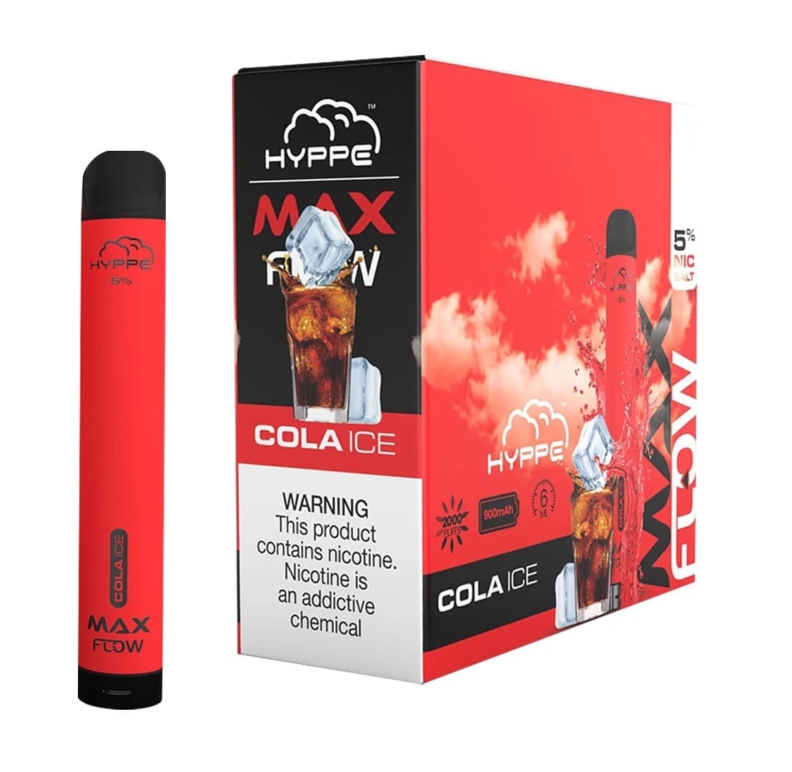 COLA ICE HYPPE MAX FLOW T Plus Vape COLA ICE HYPPE MAX FLOW T Plus Vape