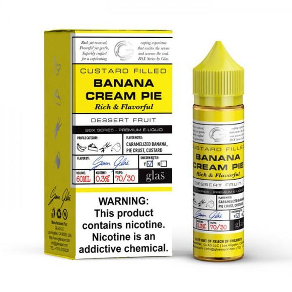 Glas BSX Series Banana Cream Pie | Premium E-Liquid