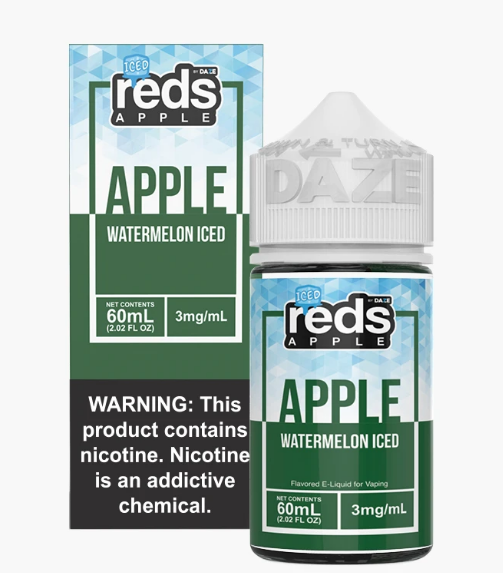Reds E-Juice - Watermelon Apple Iced 60ml/100ml