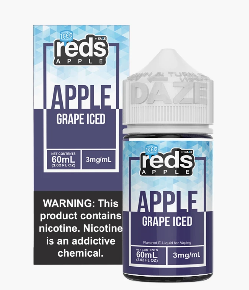 Reds E-Juice - Grape Apple Iced 60ml/100ml