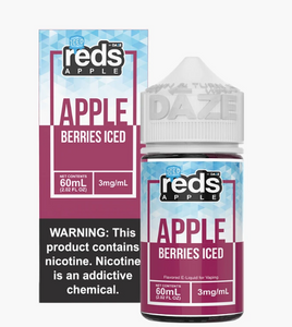 Reds E-Juice - Berries Apple Iced 60ml