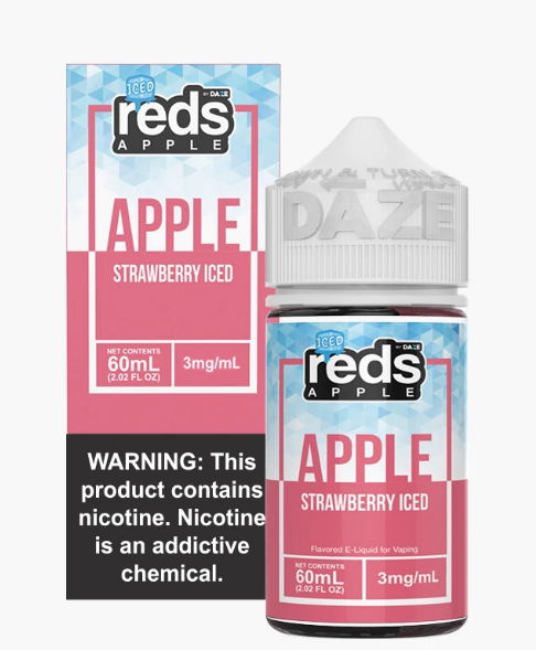 Reds E-Juice - Strawberry Apple Iced 60ml/100ml