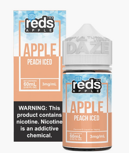 Reds E-Juice - Peach Apple Iced 60ml
