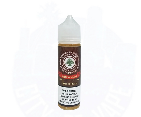 American Tobacco by Cedar Vape | 2x60mL T Plus Vape American Tobacco by Cedar Vape | 2x60mL T Plus Vape
