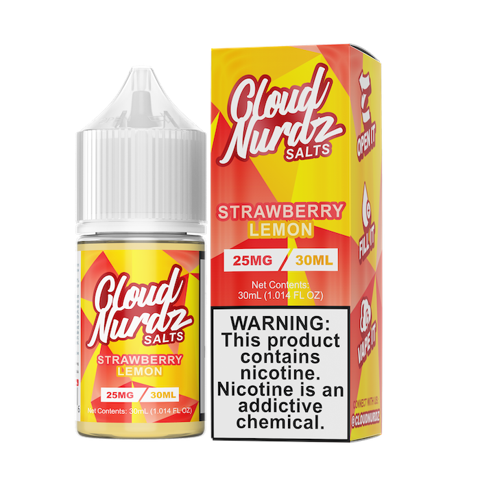 Cloud Nurdz Strawberry Lemon Salt