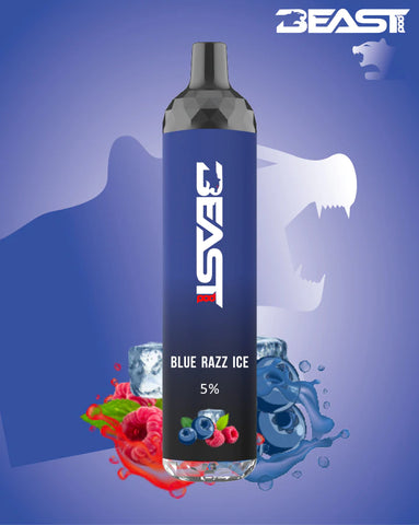 Beast Pod Blue Razz Ice | Disposable Vape 4500